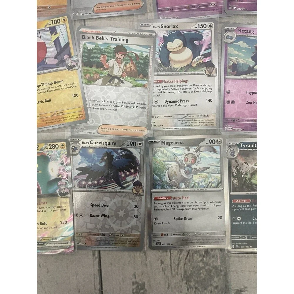 Lot of 20 Pokémon Cards 2025 - Mixed Set, Rare & Common - Near Mint